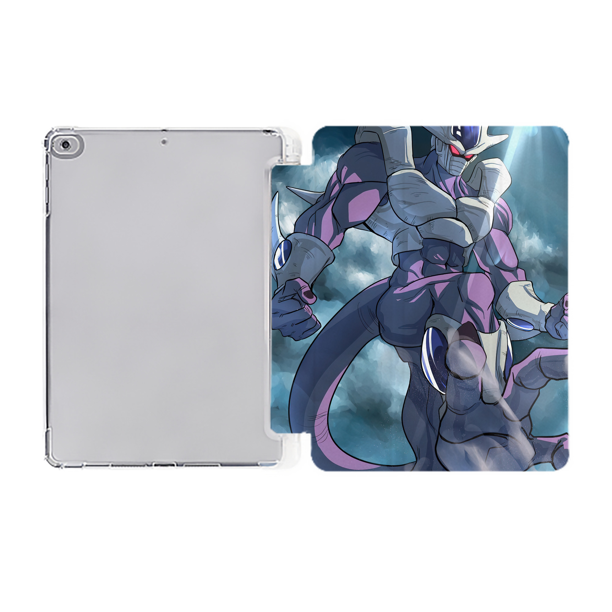 （画像用） ドラゴンボール DRAGON BALL IPad ケース ペン収納付き 三つ折りスタンド PUレザー×シリコン 対応機種9.5/10.5/10.9インチ